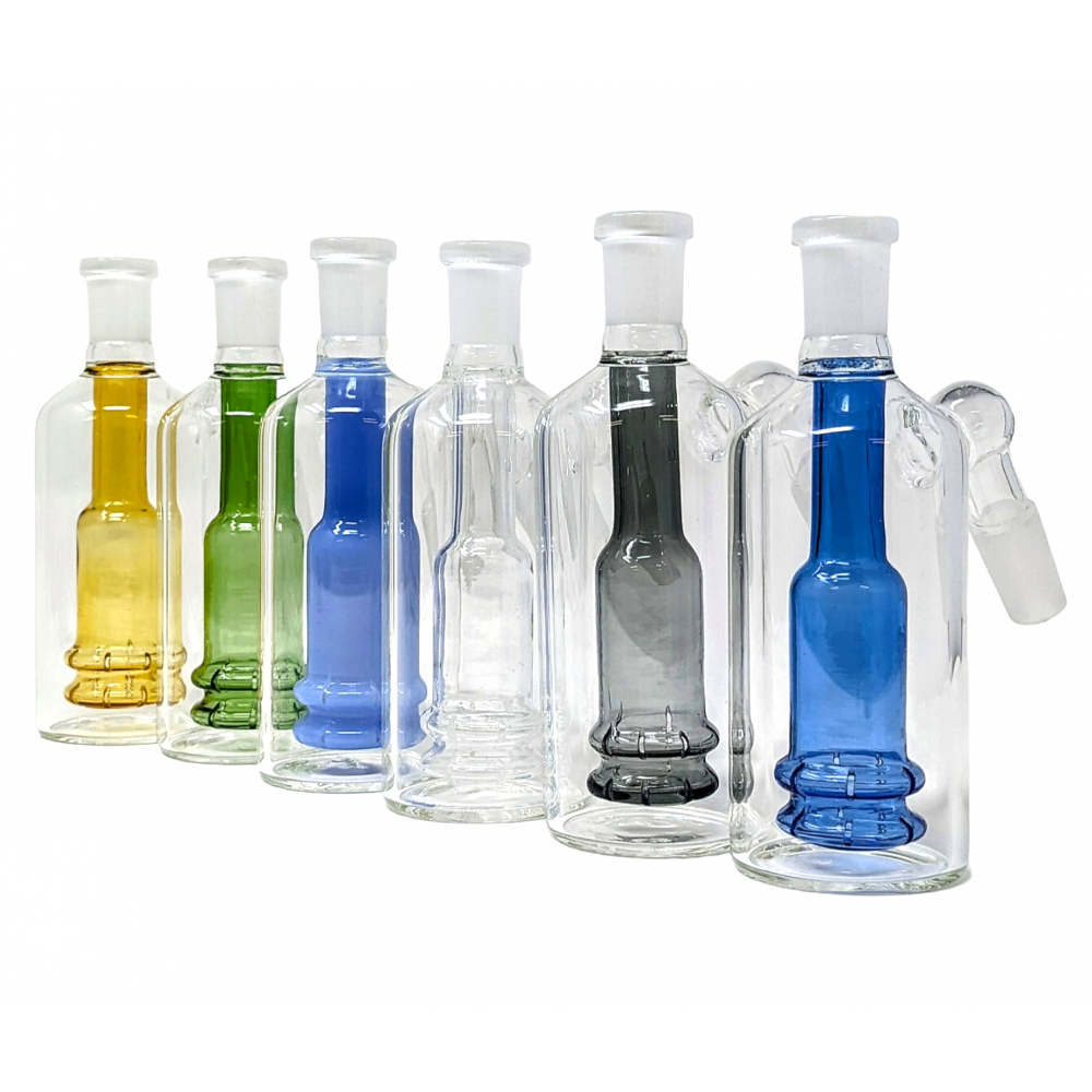 14mm Matrix Perc Ash Catcher on 45Degree Angle Enhanced Filtration